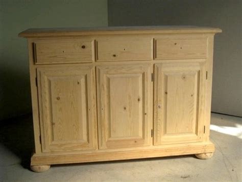 unfinished  door pine sideboard traditional buffets