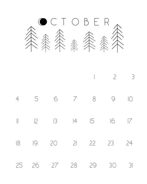 printable october calendar giveaway october calendar