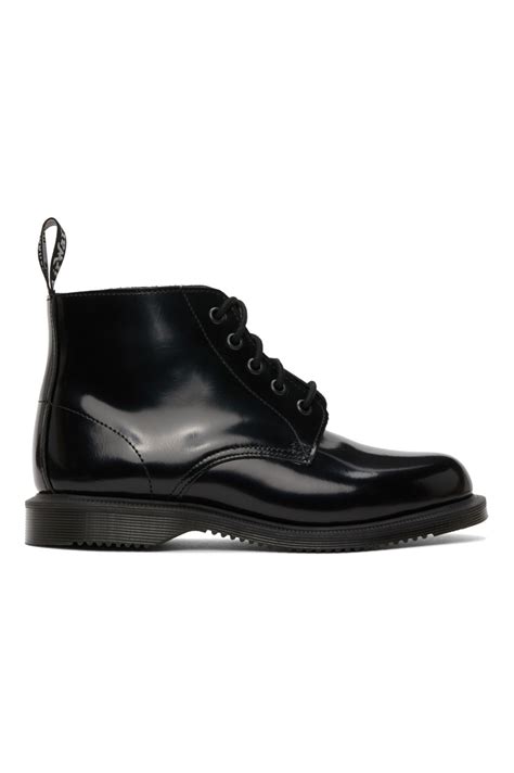 black emmeline boots  dr martens  sale   boots leather boots martens