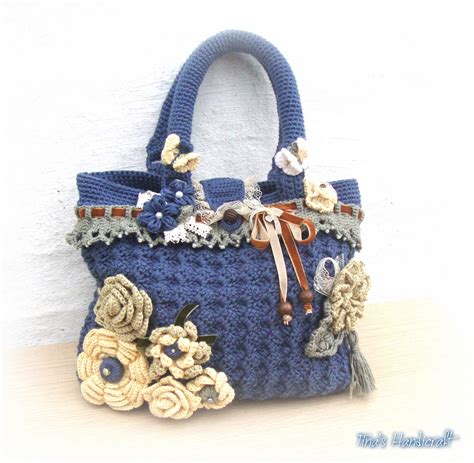 tinas handicraft crochet handmade bag