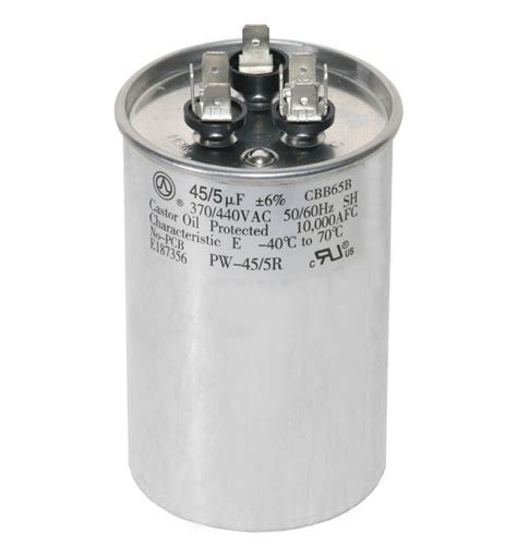 uf dual run  capacitor    vac powerwell capacitors