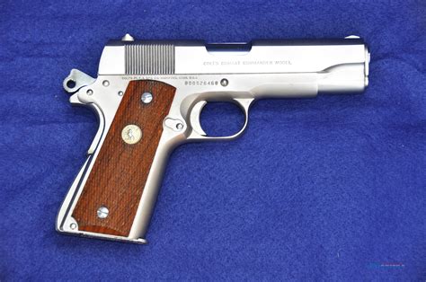 nickel  series colt combat comman  sale  gunsamericacom