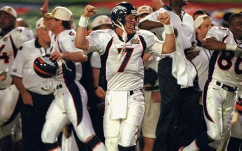 super bowl 33 john elway and the broncos stop falcons