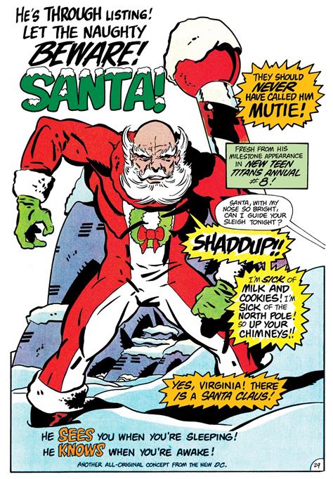 Santa Claus Is Canon In The Comic Book Universes Marvel And Dc Heres