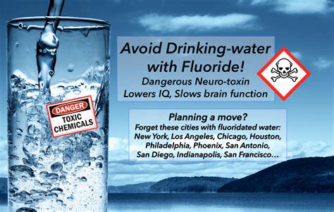 avoid  cities  fluoridated water janes healthy