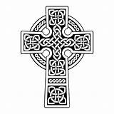 Celtic Gaelic Cornish Patterns Crosses Knot Tocolor sketch template