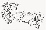 Colorir Imprimir Gatinhos Gatinho Kitten Embroidery Digi Stamps Sliekje Fofos Fofinhos Kittens Espacoeducar Jogos Hallo Allemaal Sliekjestamps sketch template