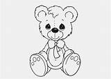 Teddy Bear Coloring Pages Baby Cute Colouring Cartoon Printable Precious Moments Bears Drawing Kids Color Sheets Big Getdrawings Getcolorings Filminspector sketch template