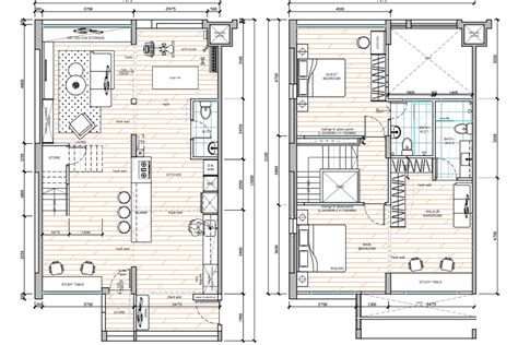 executive maisonette floor plan