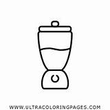 Licuadora Liquidificador Piatti Miscelatore Ultracoloringpages Blender sketch template