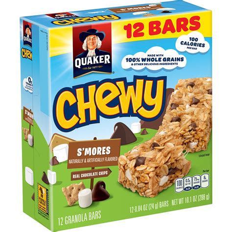 quaker chewy granola bars smores  bars