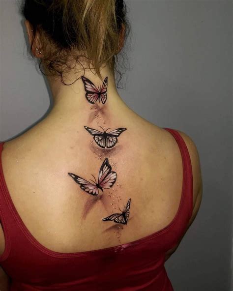 Amazing Butterfly Back Tattoo … Pinteres…