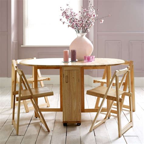 choose  folding dining table   small space adorable home
