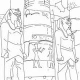 Egipto Esfinge Luxor Piramides Templo Temple Sphinx Amon Louxor Hellokids Karnak Escalonada Pirámide Zoser Gizeh Simbel Eingang Anmalen sketch template