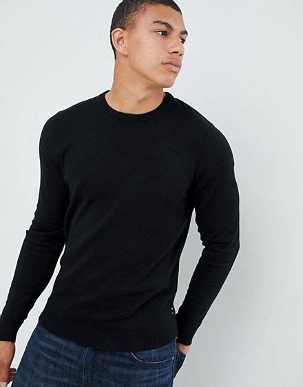 Jack And Jones Essentials Knitted Sweater Long Sleeve Tshirt Men