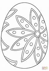 Easter Egg Coloring Pages Eggs Fancy Printable Drawing Color Flower Print Big Crafts Sheets Supercoloring Kids Bunny Printables Paper Book sketch template