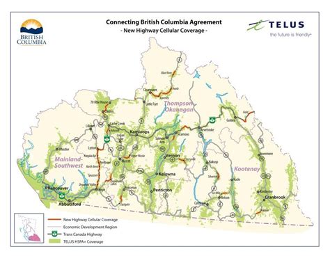 telus cell tower map