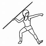 Jabalina Lanzamiento Atletismo Grecia Fisica Gimnasia Locos Esos Bajitos Salto Escuela Educacion Olimpicos sketch template