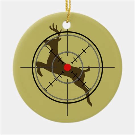 Deer Hunting Christmas Ornament