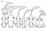 Pikmin Deluxe sketch template