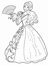 Barbie Pages Princess Coloring Colouring Kids Sheet Printable Color Girl Little Paper Dress Para Doll Brings These Today Two Print sketch template