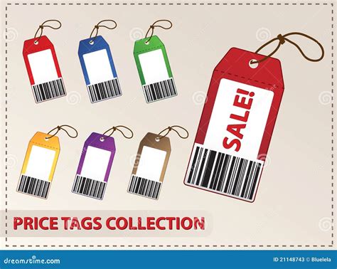 blank price tags stock vector illustration  coupon