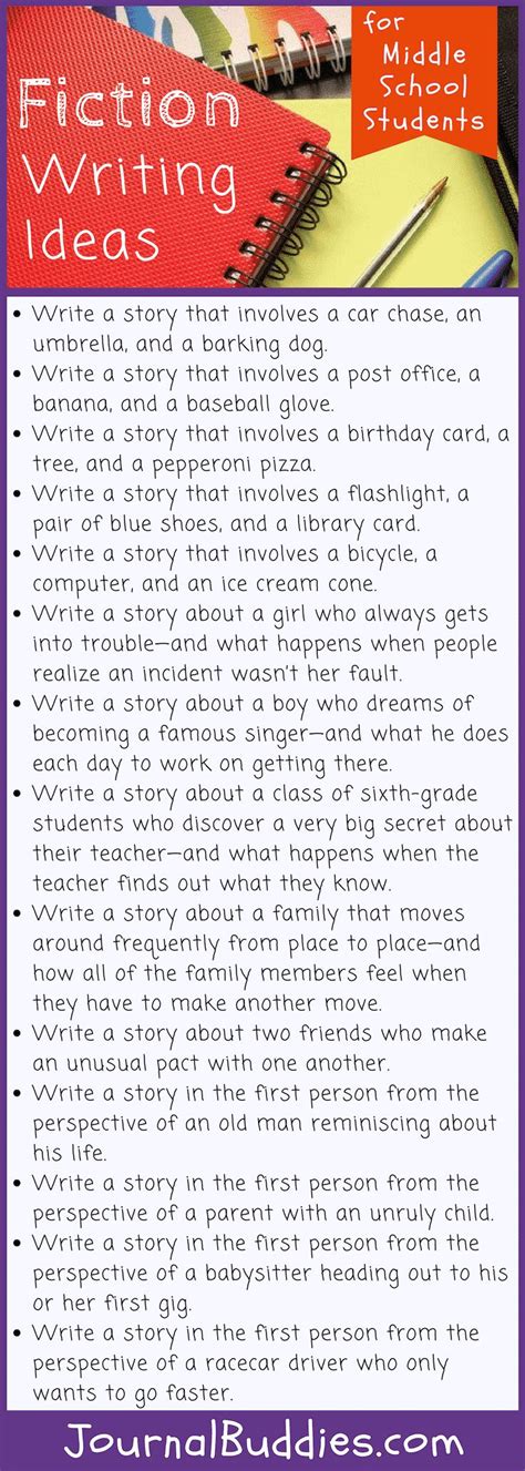 fiction writing ideas  kids fiction writing fiction writing