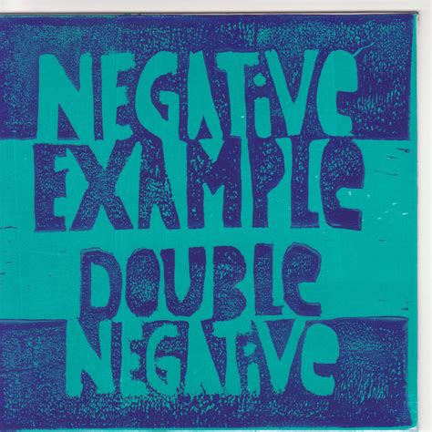 double negative negative