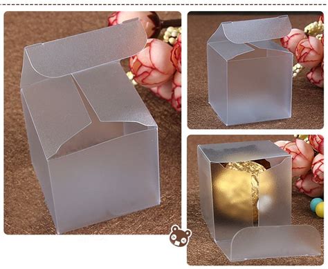 buy pcs cm frosted plastic pvc box packing
