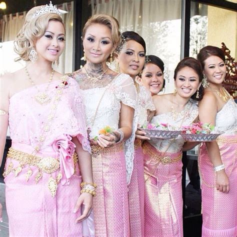 Bridesmaid Cambodian Wedding Traditional Wedding