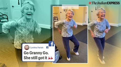 Viral Video A Video Of This 91 Year Old Woman Dancing Is Going Viral