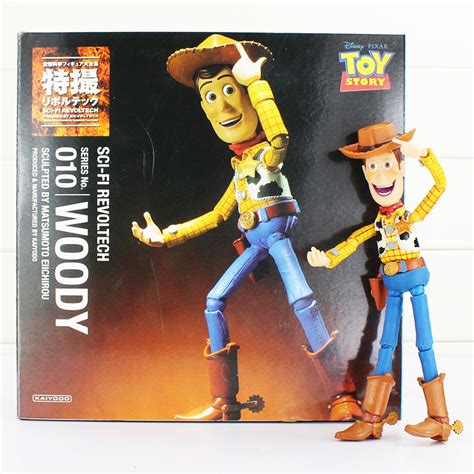 Toy Story Woody Series No 010 Sci Fi Revoltech Woody Pvc Anime Action