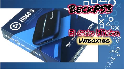 unboxing el gato game capture hd60s youtube