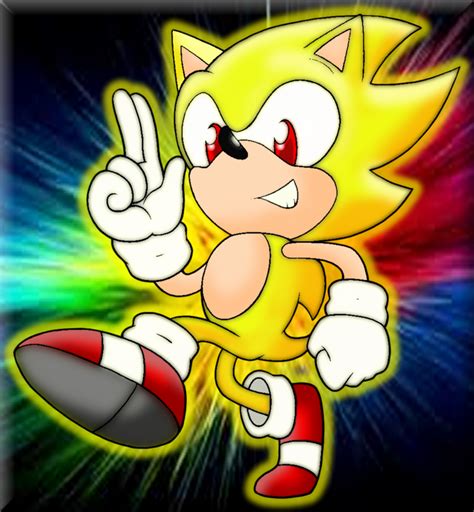 Old Super Sonic By Mephilez On Deviantart