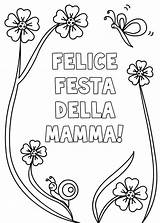 Mamma Pianetabambini Stampare Schede Infanzia Didattiche Articolo sketch template