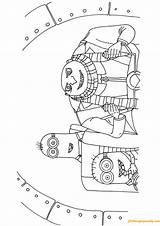 A4 Coloring Pages Despicable Printable Cartoons Kids sketch template
