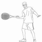 Tennis Hellokids sketch template
