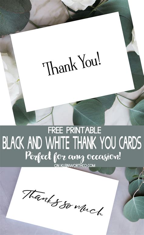 cards printable black  white abel