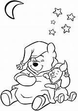 Pooh Winnie Disney sketch template