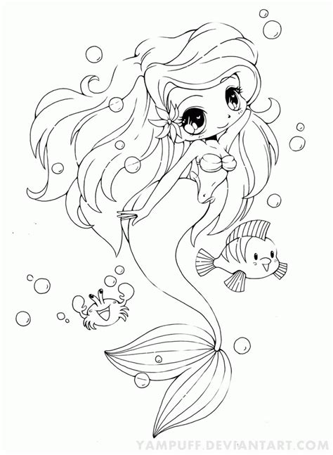 cute  mermaid coloring pages coloring home