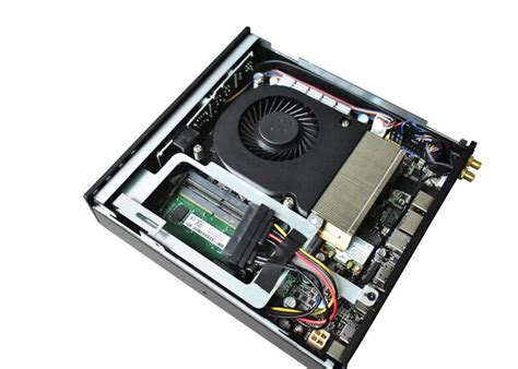 portable amd mini pc fan cooling     sata  gbps ssdhdd slot