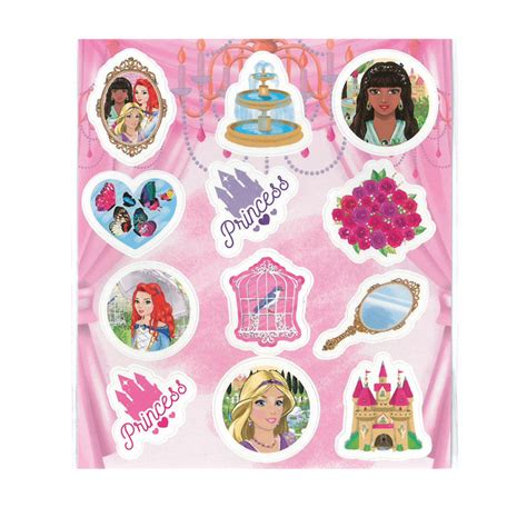 princess stickers pack