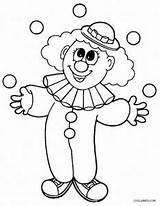 Clown Coloring Pages Drawing Kids Circus Joker Printable Clowns Cool2bkids Drawings Preschoolers Face Color Scary Children Kid Sheets Faces Getcolorings sketch template