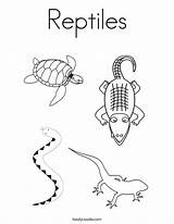 Coloring Reptiles Twistynoodle Reptile Pages Snake Turtle Lizard Preschool Alligator Print Printable Kids Animal Colouring Worksheets Tracing Amphibians Twisty Noodle sketch template