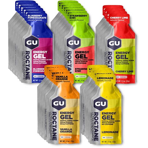 gu roctane energy gel review walkjogrun