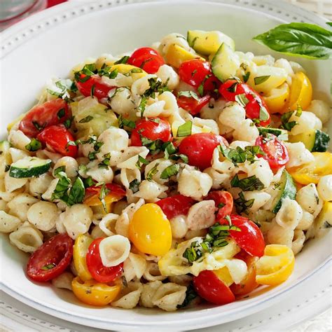 summer pasta salad  boursin simply sated