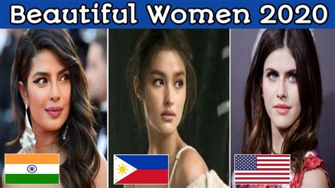 Top 10 Most Beautiful Women In The World 2020 Youtube