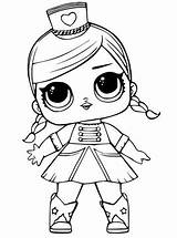 Dolls Surprise Lol Doll Coloring Pages Kids Fun sketch template