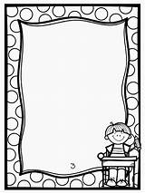 Clipart Border Books Cliparts Library Kids sketch template