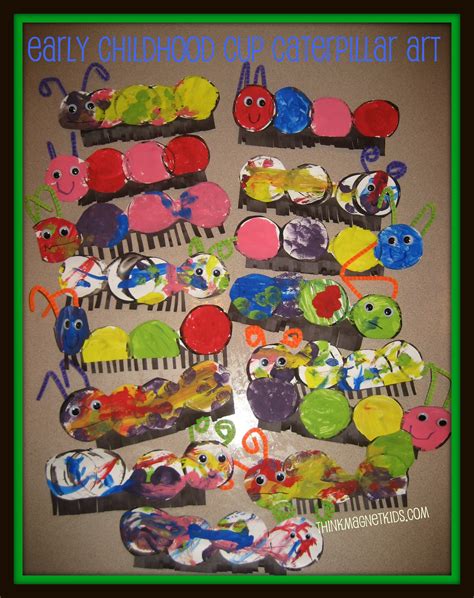 caterpillar art  early childhood   teach  child